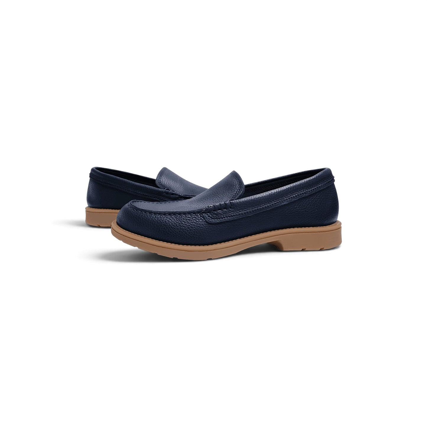 RIMINI MOCCASINO RAISED HEEL