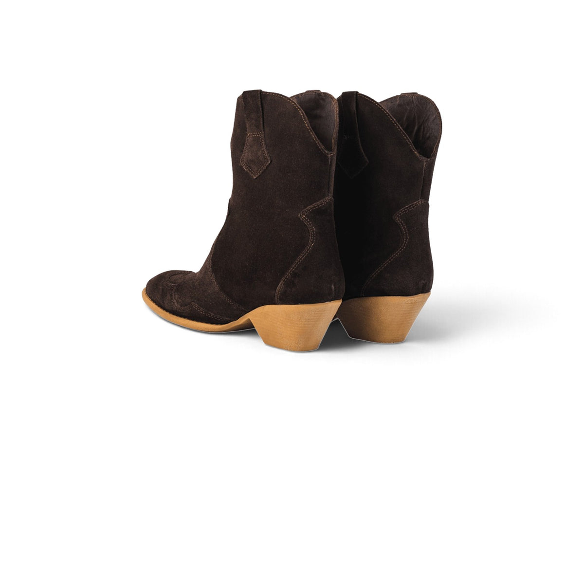 Rimini Western Suede Cowboy Ankle