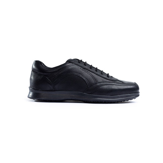 RIMINI MONO GRAINY LEATHER SNEAKRES
