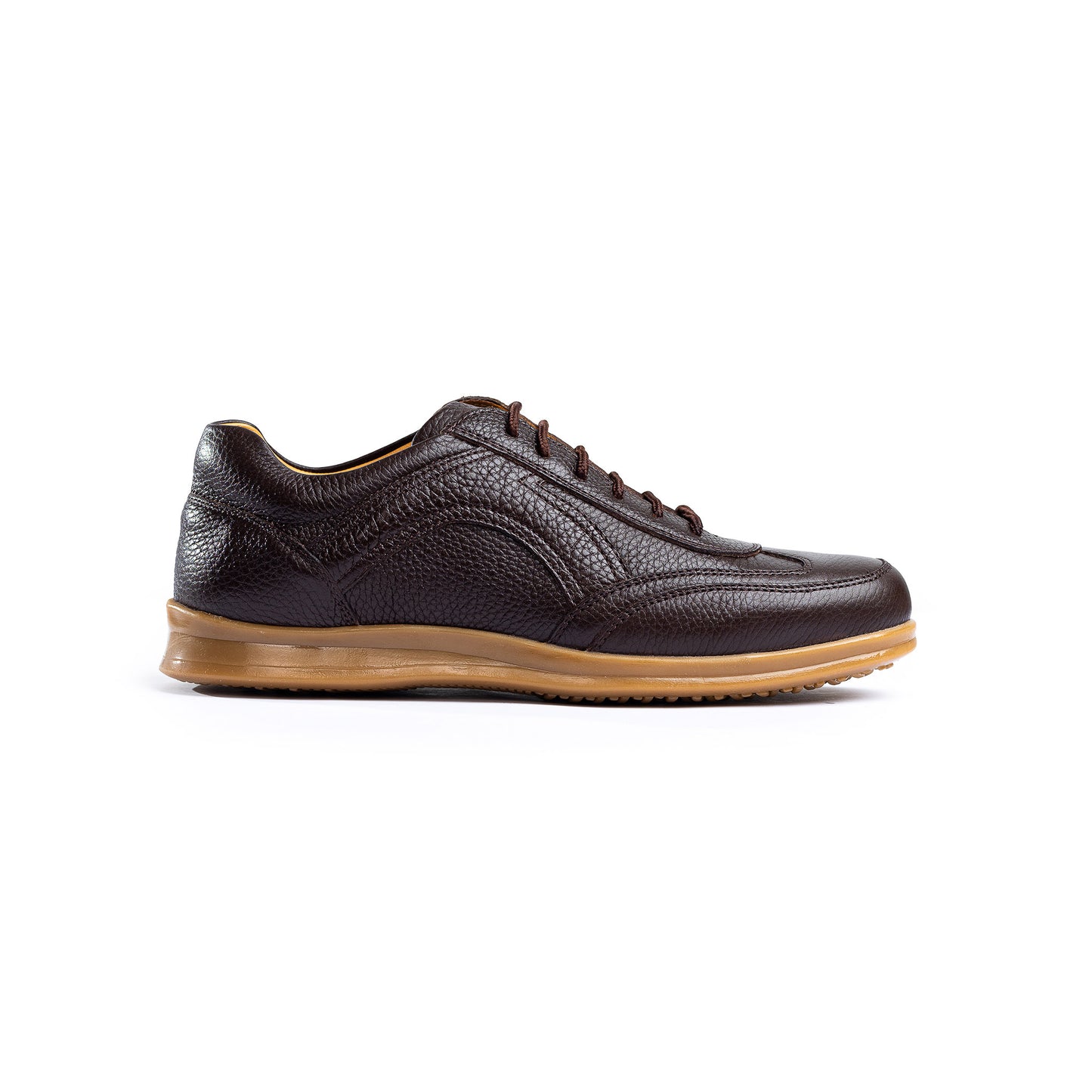 RIMINI MONO GRAINY LEATHER SNEAKRES