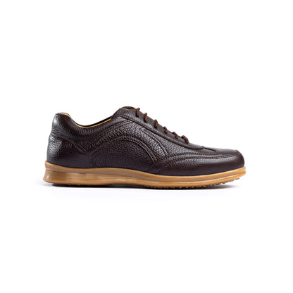 RIMINI MONO GRAINY LEATHER SNEAKRES