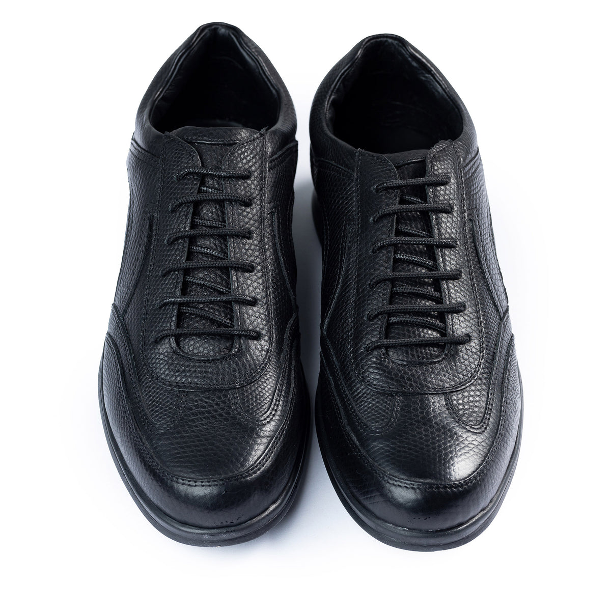 RIMINI MONO GRAINY LEATHER SNEAKRES