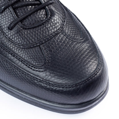 RIMINI MONO GRAINY LEATHER SNEAKRES