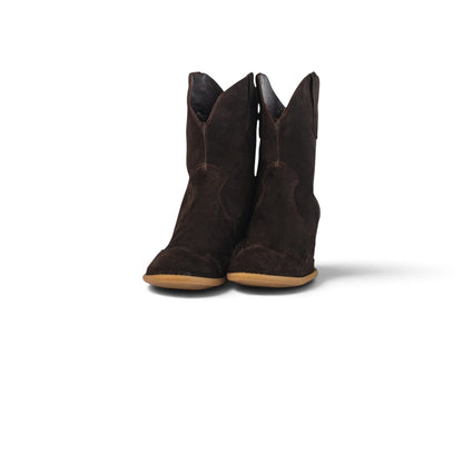 Rimini Western Suede Cowboy Ankle