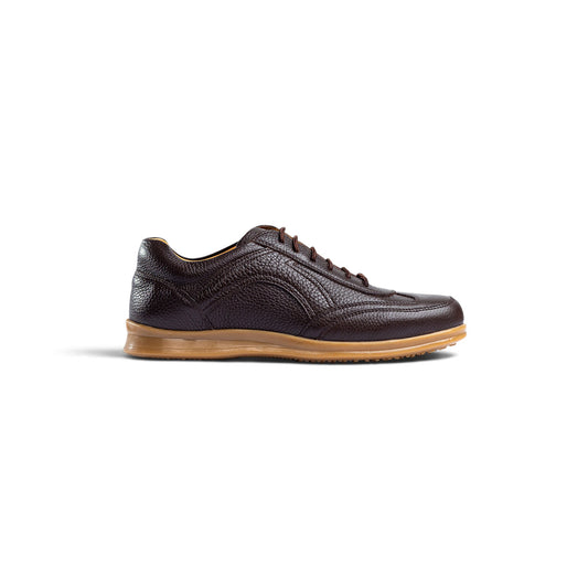 RIMINI MONO GRAINY LEATHER SNEAKRES