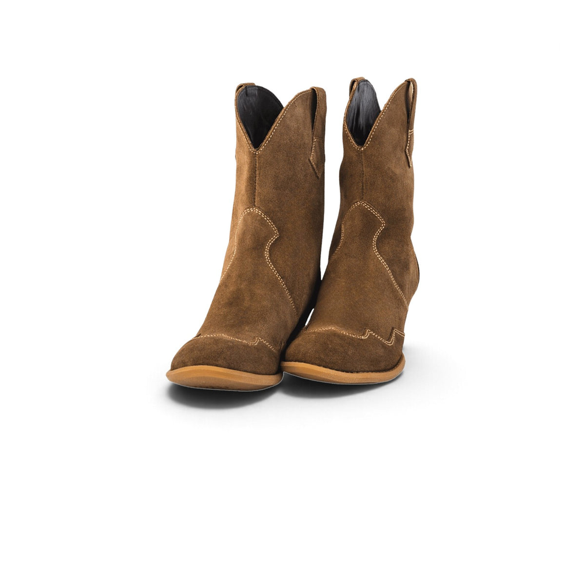 Rimini Western Suede Cowboy Ankle