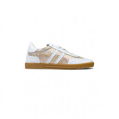 RIMINI ROSE GOLD GLAM SNEAKERS