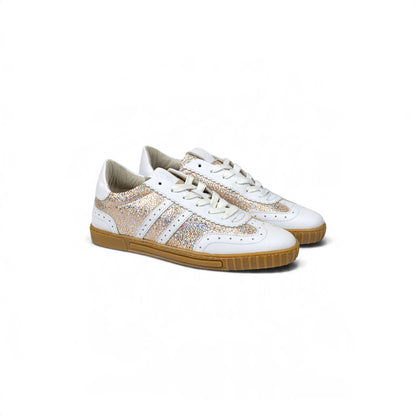 RIMINI ROSE GOLD GLAM SNEAKERS