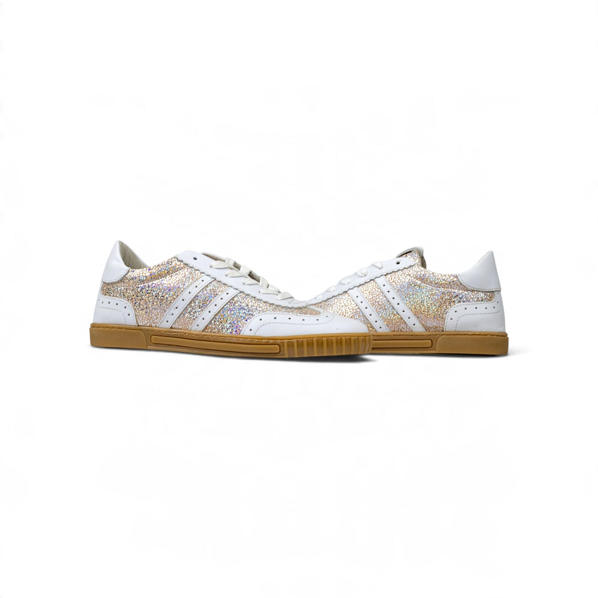 RIMINI ROSE GOLD GLAM SNEAKERS