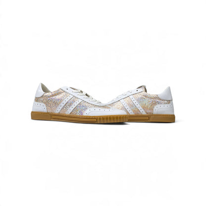 RIMINI ROSE GOLD GLAM SNEAKERS